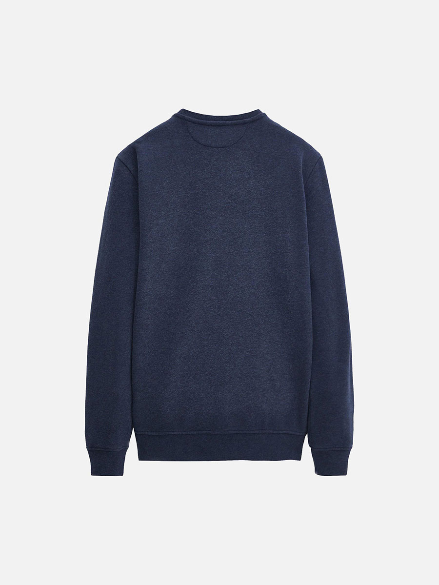 Crew neck cotton sweatshirt