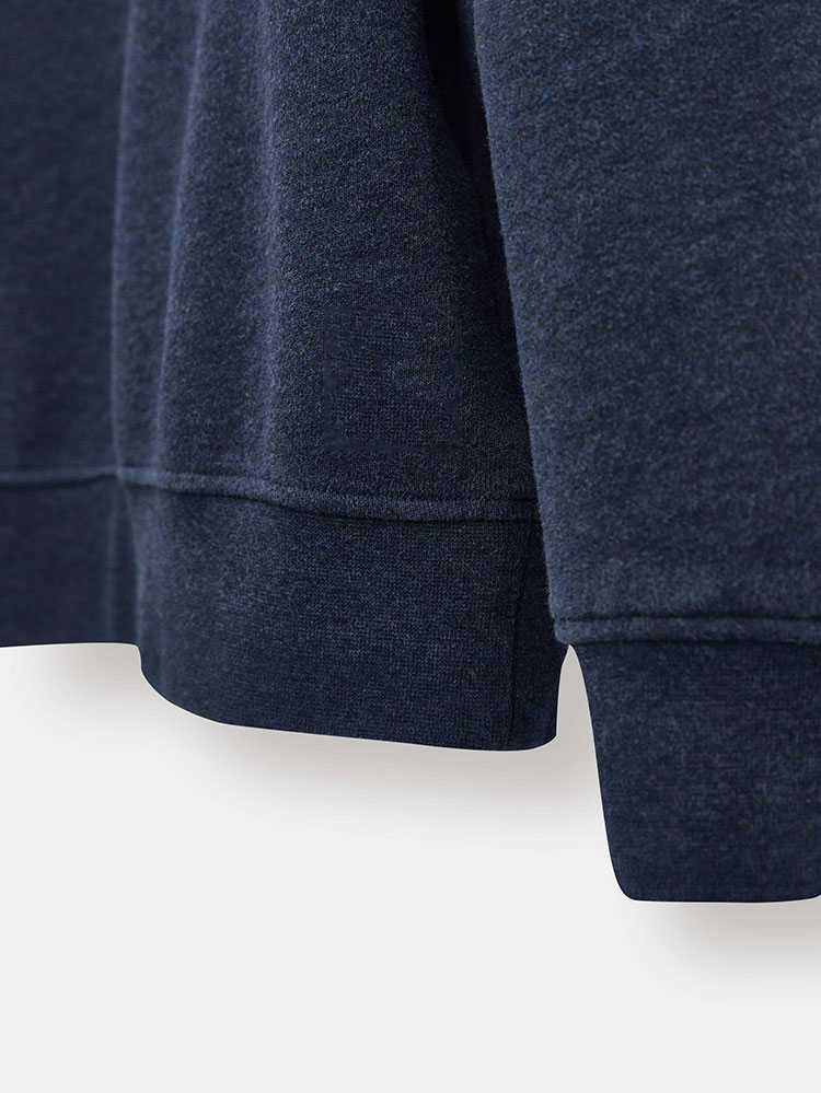 Crew neck cotton sweatshirt